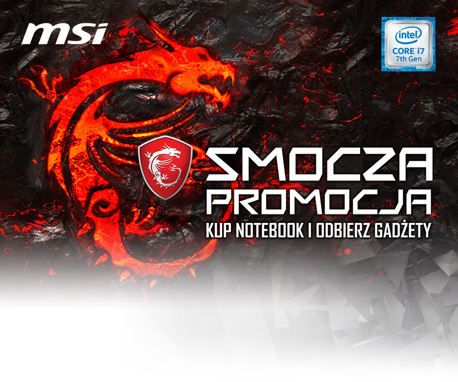 Smocza promocja. Kup notebook i odbierz gadżety
