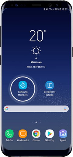 Samsung S8 | S8+, krok 1