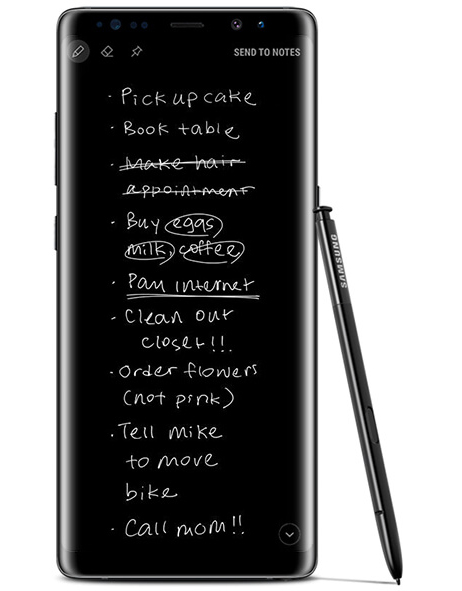 Samsung Note8 - Pisz błyskawicznie