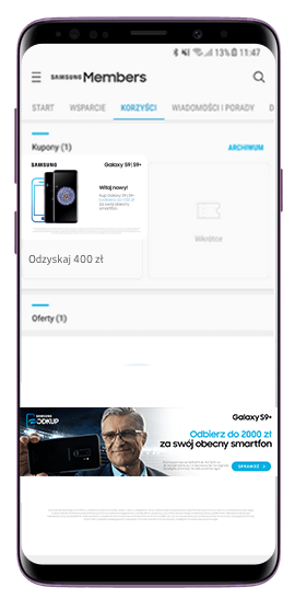 Naciśnij kupon promocyjny.