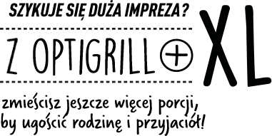 Szykuje się duża impreza? Optigrill+ XL