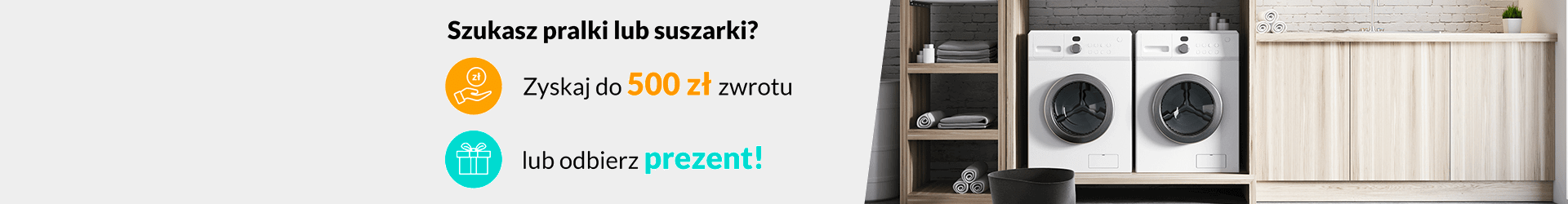 Promocje na pralki i suszarki