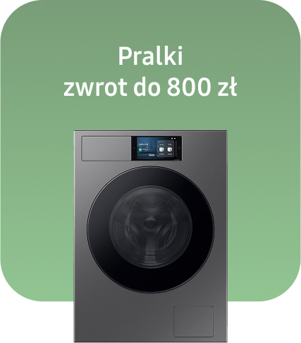 Infografika Pralki zwrot do 800 zł