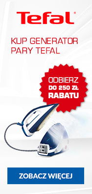 Generatory pary Tefal do 250 zł taniej!