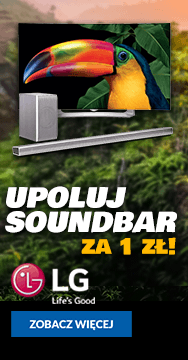 Upoluj speakerbar za 1 zł!