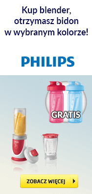 Kup blender, otrzymasz bidon w wybranym kolorze!
