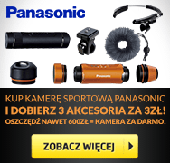 Kup kamerę i dobierz 3 akcesoria za 3zł!