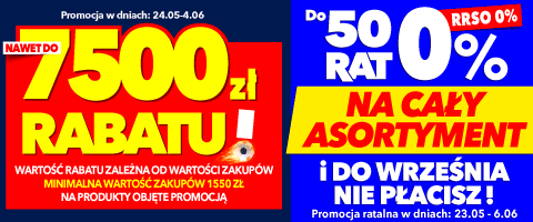 Nawet do 7500 zł rabatu