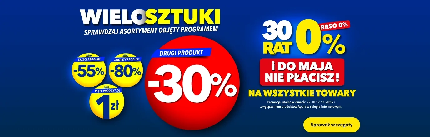 Drugi produkt 30% taniej!