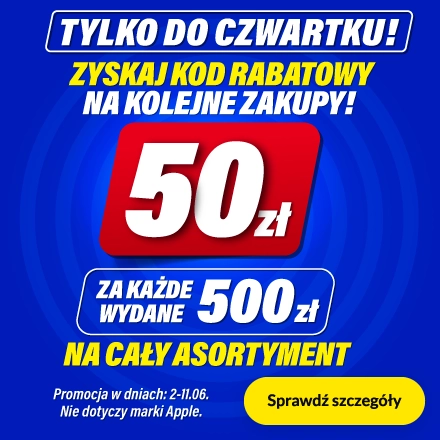 50 zł za 500 zł