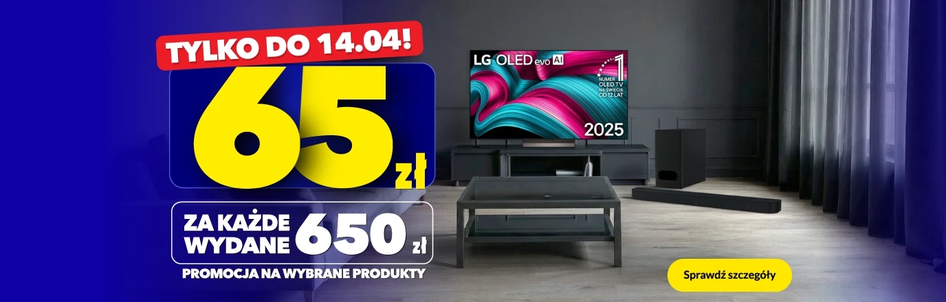 65 zł za każde wydane 650 zł