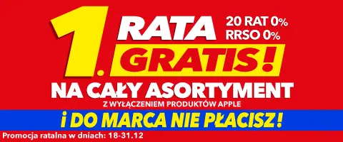 1. rata gratis!