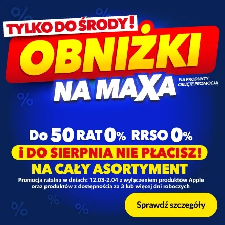 Obniżki na maxa