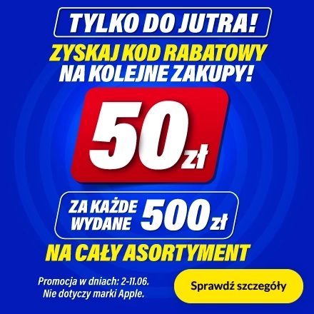 50 zł za 500 zł
