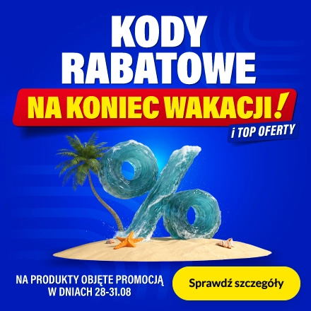 Kody rabatowe na koniec wakacji