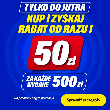 50 zł za każde wydane 500 zł
