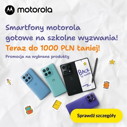 Smartfony motorola do 1000 zł taniej