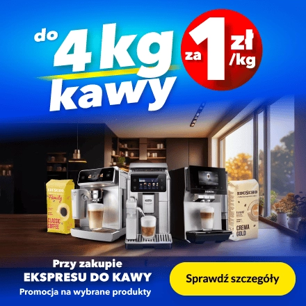 Nawet do 4kg kawy za 1zł/kg