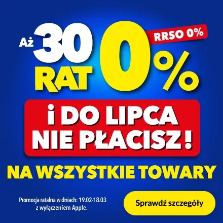 Aż 30 rat 0%