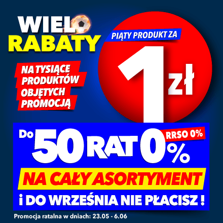 Piąty produkt za 1 zł!