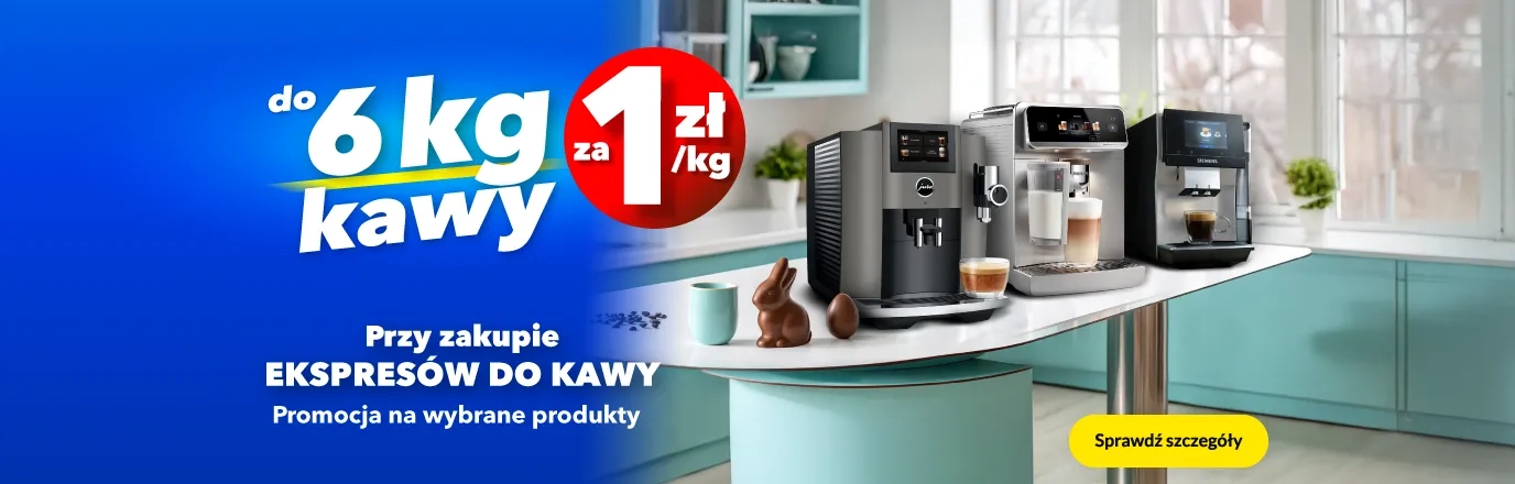 Nawet do 6 kg kawy za 1zł/kg