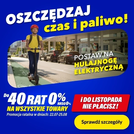Postaw na hulajnogę elektryczną
