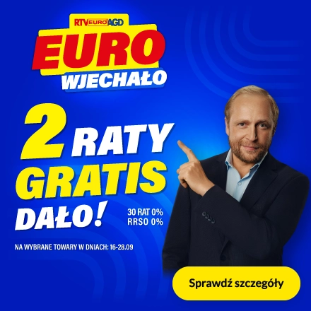 2 raty gratis!