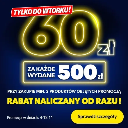60 zł za 500 zł