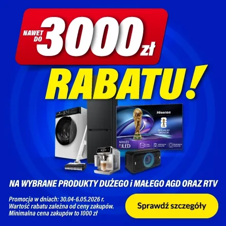Nawet do 3000 zł rabatu