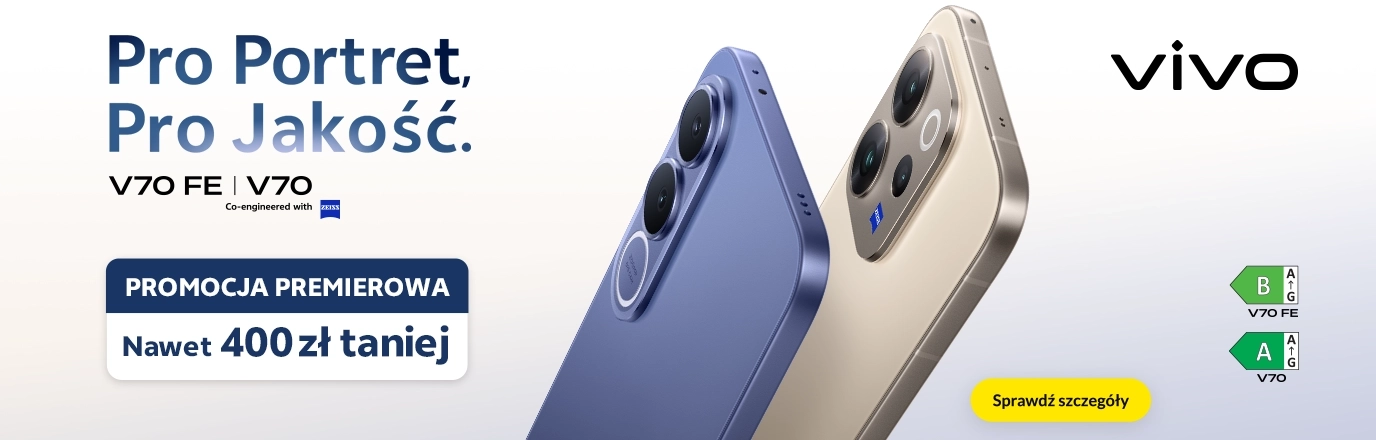 Nowość! vivo v70 i v70 FE