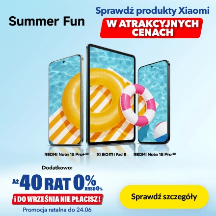 Produkty Xiaomi w atrakcyjnych cenach!