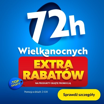 72h Wielkanocnych extra rabatów!