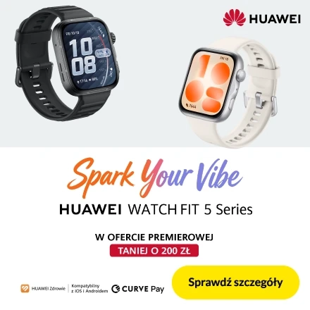 Premiera Huawei Watch Fit 5