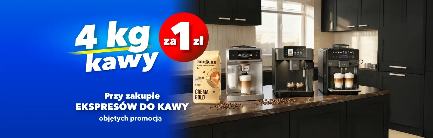 Zestaw Eduscho Crema Gold 4kg za 1 zł