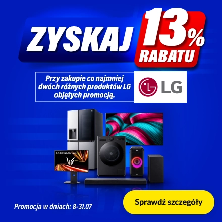 Zyskaj 13% rabatu