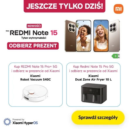 Nowość! Seria REDMI Note 15