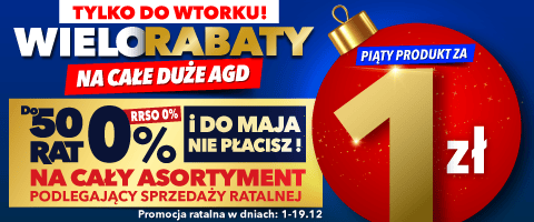 Piąty produkt za 1 zł!