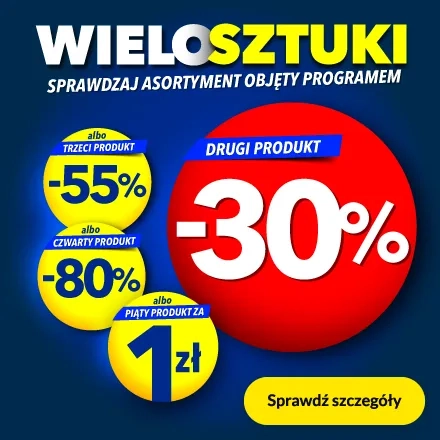 Drugi produkt 30% taniej!