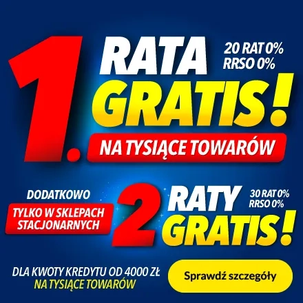 Pierwsza rata gratis
