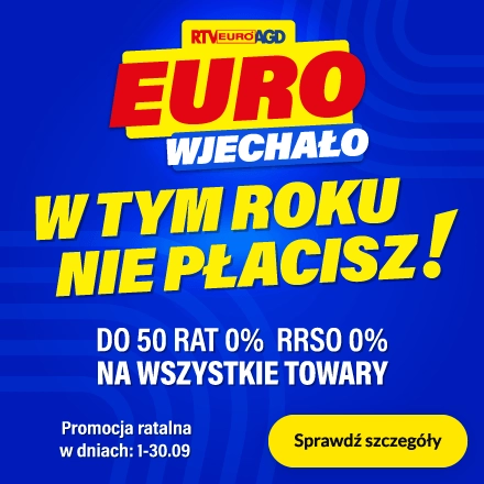 Do 50 rat 0% i w tym roku nie płacisz !