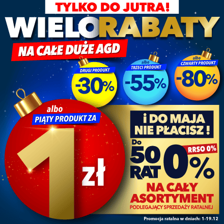 Piąty produkt za 1 zł!