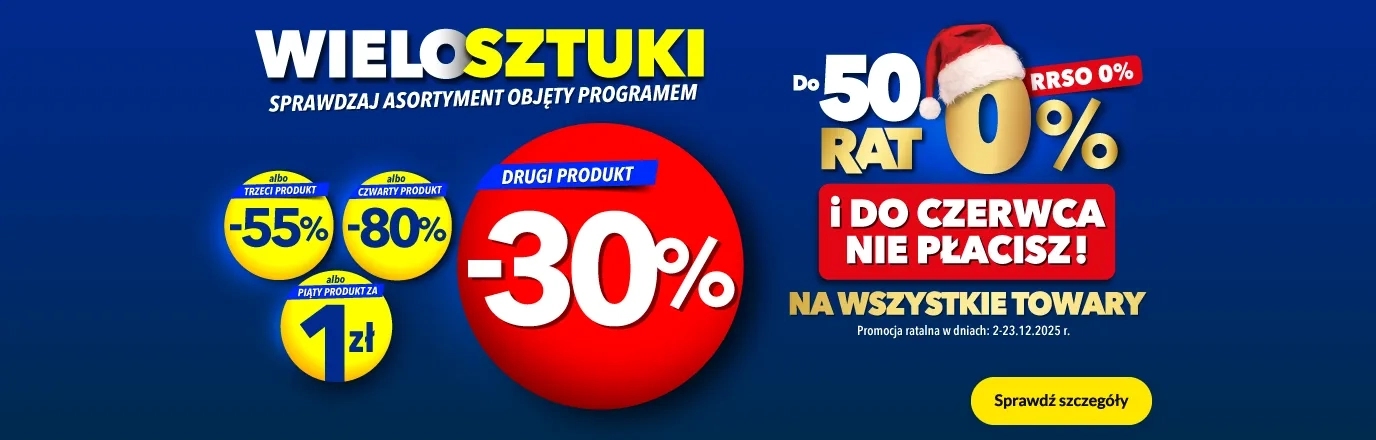 Drugi produkt 30% taniej!