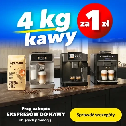 Zestaw Eduscho Crema Gold 4kg za 1 zł