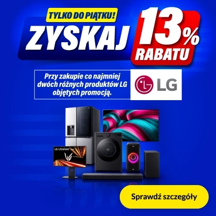 Zyskaj 13% rabatu