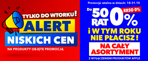 Alert niskich cen