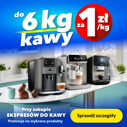 Nawet do 6 kg kawy za 1zł/kg
