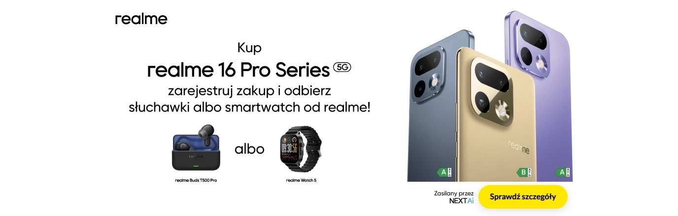 Promocja realme 16 pro series