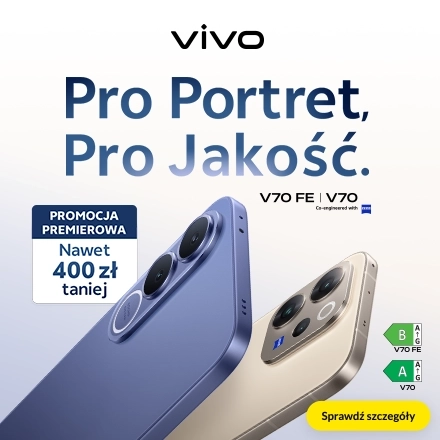 Nowość! vivo v70 i v70 FE