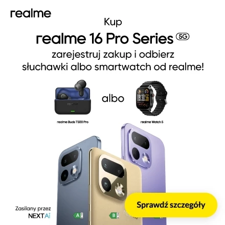 Promocja realme 16 pro series
