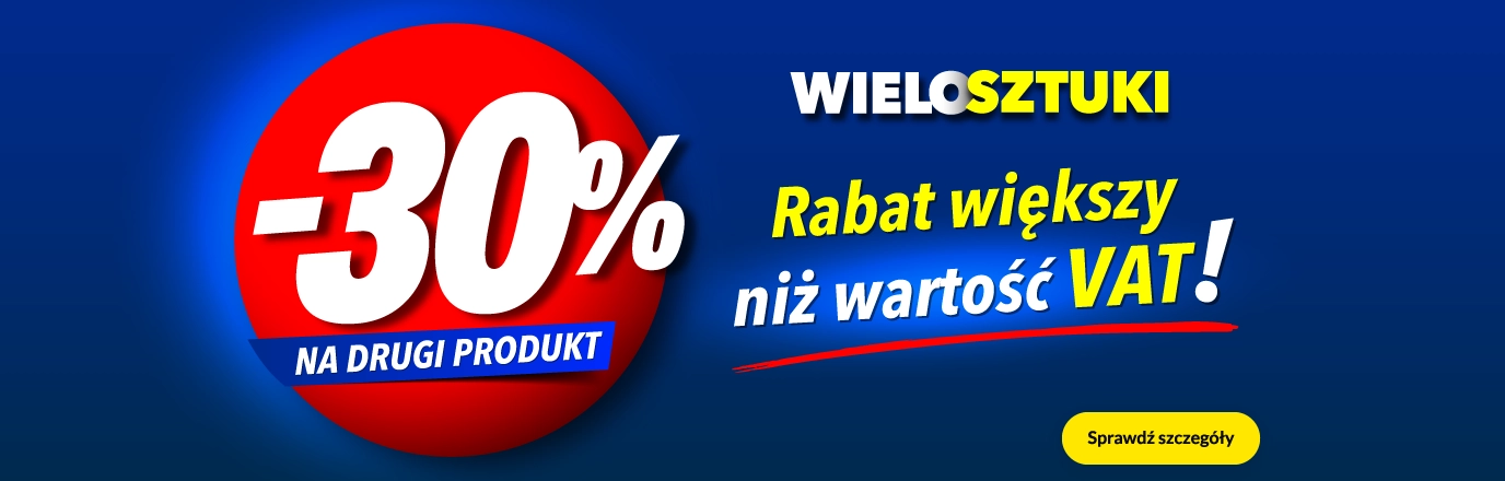 Drugi produkt 30% taniej!